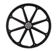 24 inch plastic wheelchair rear wheel